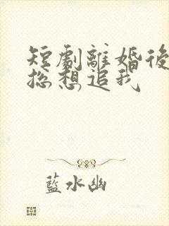 短剧离婚后前夫总想追我