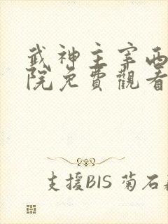 武神主宰西瓜影院免费观看全集动漫封面