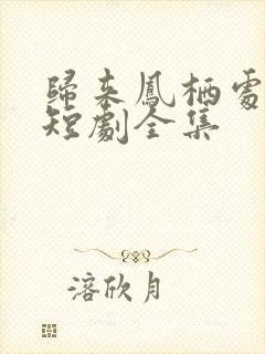 归来凤栖处短剧短剧全集封面