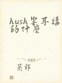 hush响耳讲的什么