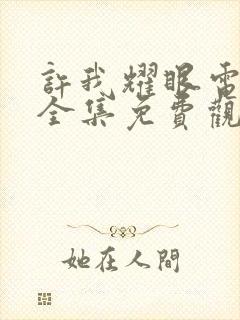 许我耀眼电视剧全集免费观看