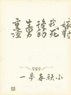 重生后我嫁给了渣男的死对头免费阅