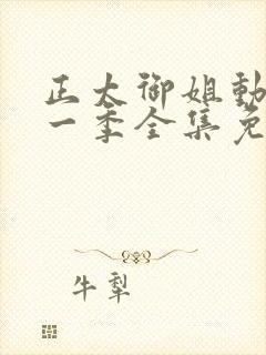 正太御姐动漫第一季全集免费观看视封面