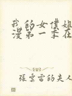 我的女仆姐姐动漫第一季在线观看