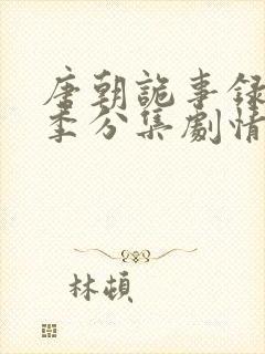 唐朝诡事录第一季分集剧情