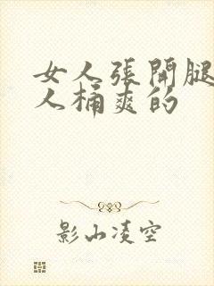 女人张开腿让男人桶爽的