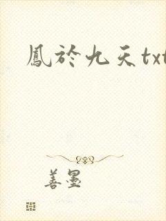 凤于九天txt