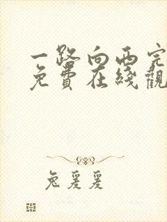 一路向西完整版免费在线观看