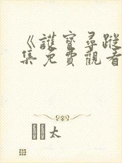 《护宝寻踪》全集免费观看