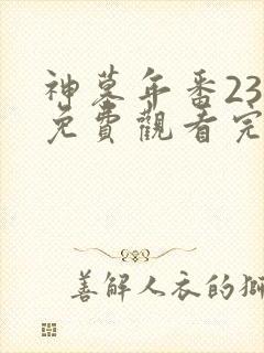 神墓年番23集免费观看完整版