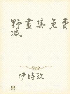 野画集免费未删减封面