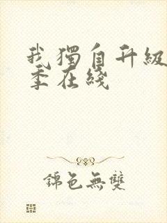 我独自升级第三季在线封面