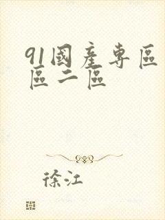 91国产专区一区二区