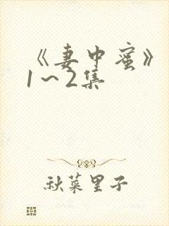 《妻中蜜》动漫1～2集