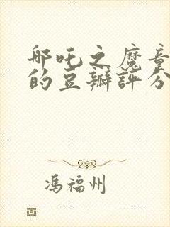 哪吒之魔童降世的豆瓣评分封面