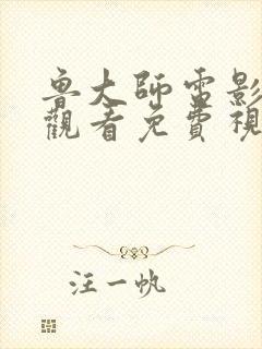 鲁大师电影在线观看免费视频高清版封面