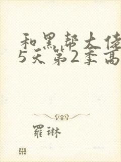 和黑帮大佬365天第2季高清