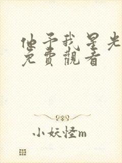 他予我星光短剧免费观看封面