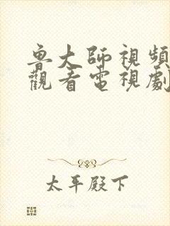 鲁大师视频在线观看电视剧下载