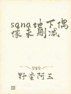 sana地下偶像未删减