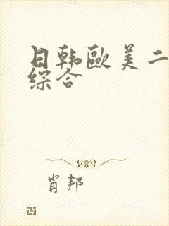 日韩欧美二区 综合