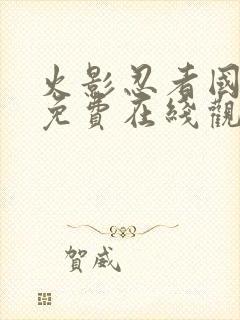 火影忍者国语版免费在线观看