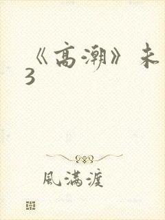 《高潮》未删减3