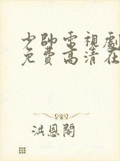 少帅电视剧全集免费高清在线观看