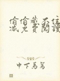 偷偷藏不住未删减免费阅读