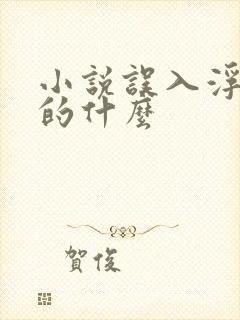 小说误入浮华讲的什么封面