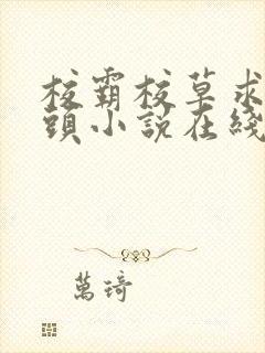 校霸校草求我回头小说在线阅读封面