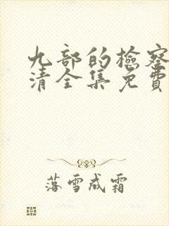 九部的检察官高清全集免费观看