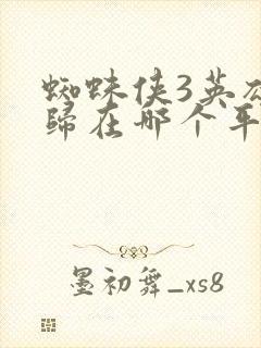 蜘蛛侠3英雄无归在哪个平台观看