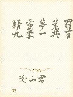 精灵梦叶罗丽第九季一共有多少集