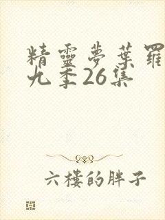 精灵梦叶罗丽第九季26集