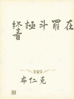 终极斗罗在线观看