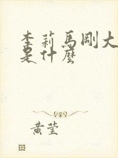 李莉马刚大结局是什么