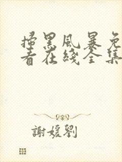 扫黑风暴免费观看在线全集