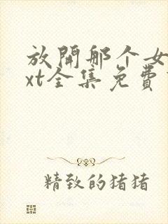 放开那个女巫txt全集免费下载