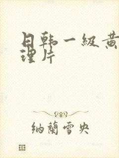 日韩一级黄色伦理片