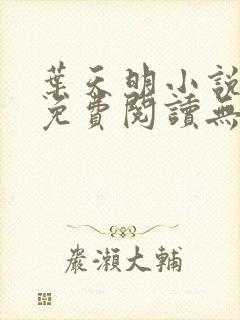 叶天明小说全文免费阅读无弹窗最新章节