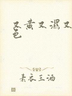 又黄又湿又爽又色