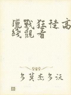 猎战狂徒高清在线观看封面