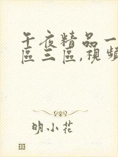 午夜精品一区二区三区,视频封面