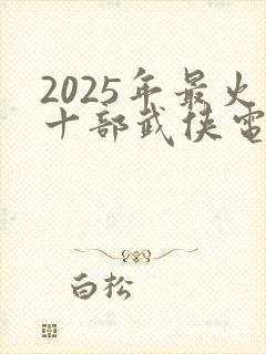 2025年最火十部武侠电影封面