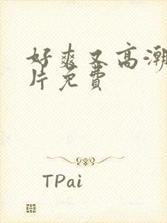 好爽又高潮了毛片免费