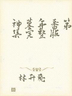 神墓年番第24集完整版封面