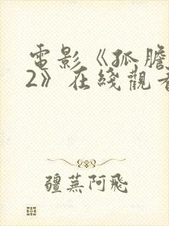 电影《孤胆特工2》在线观看