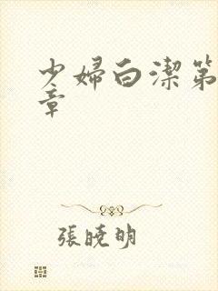 少妇白洁第十四章