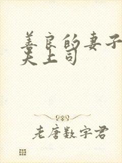 善良的妻子被丈夫上司封面